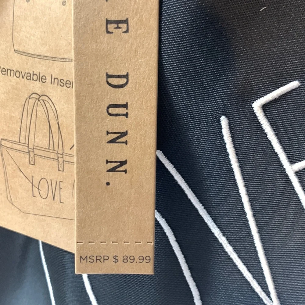 Rae Dunn LOVE tote - Picture 11 of 12